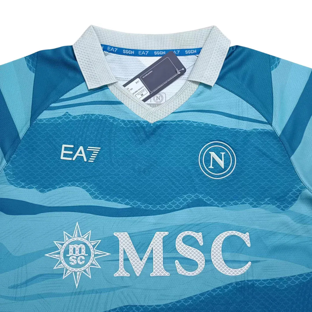 Camisa Napoli 2024/25 Fourth - Partenope Jersey - Masculina