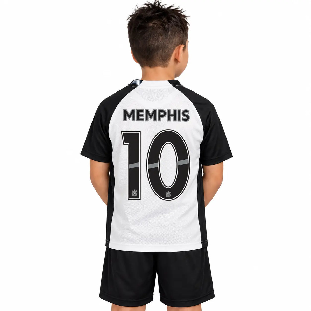 Conjunto Infantil TIMÃO 2025/26 Home - #10 MEMPHIS