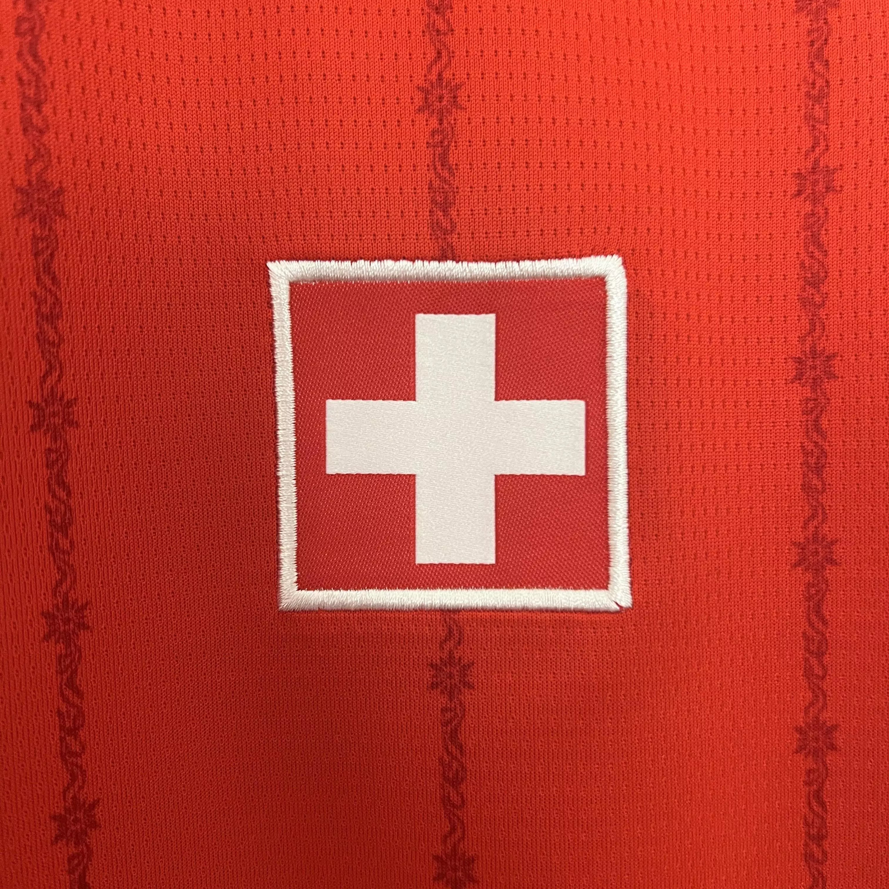 Camisa Seleção Suiça 2024/25 I Home - Masculina