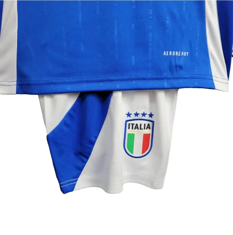 Conjunto Infantil Seleção Itália 2024 Home - #10 LUCCAS - Tamanho 16 (2-3 anos)