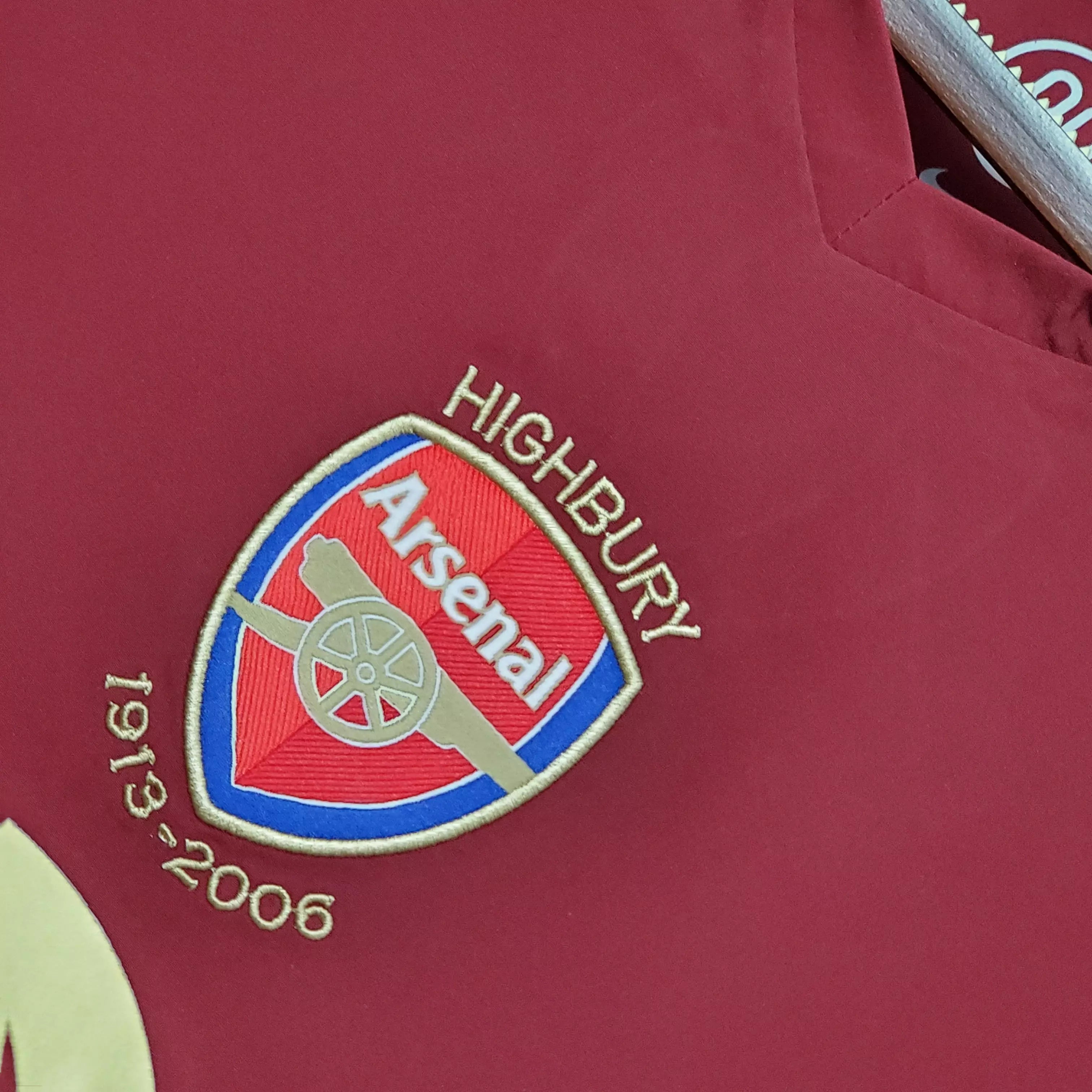 Camisa Arsenal Retrô 2005/06 Home