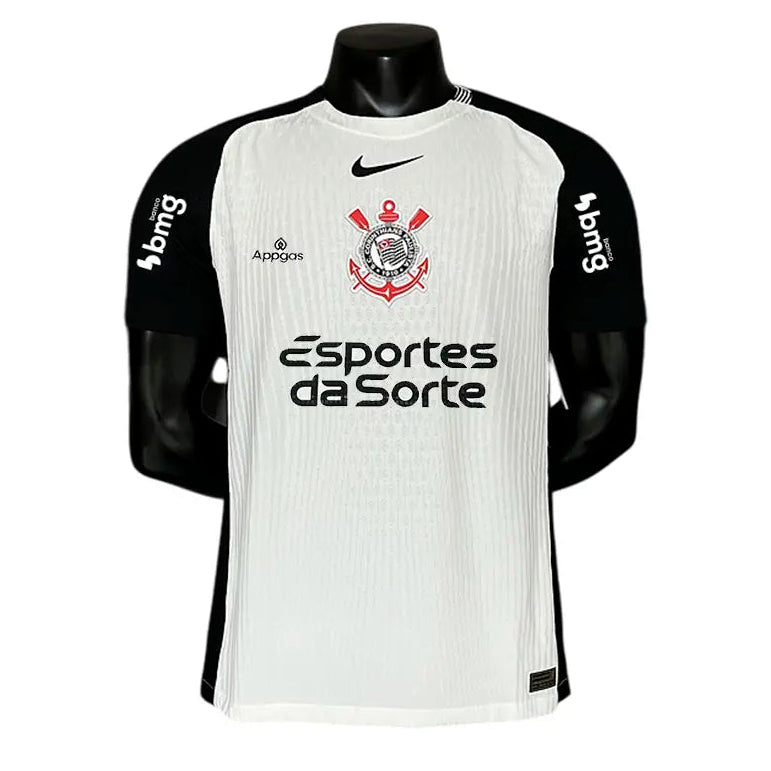 Camisa TIMÃO 2025/26 Home - Com Patrocínio - Versão Jogador - Tamanho GG (XL) - Masculina
