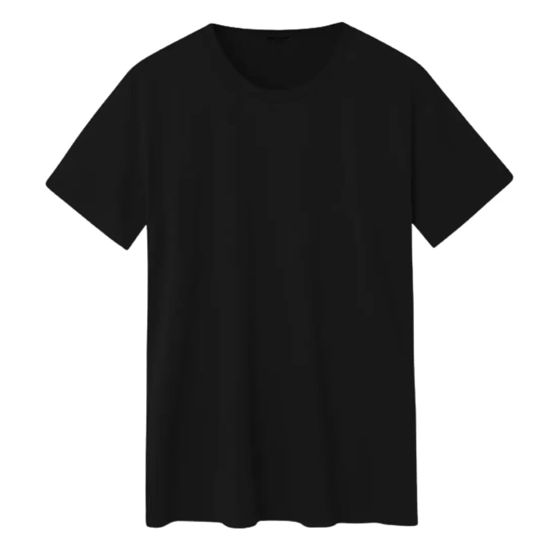Kit 3 Camisetas MC10 100% Algodão 30.1 Cor Preta