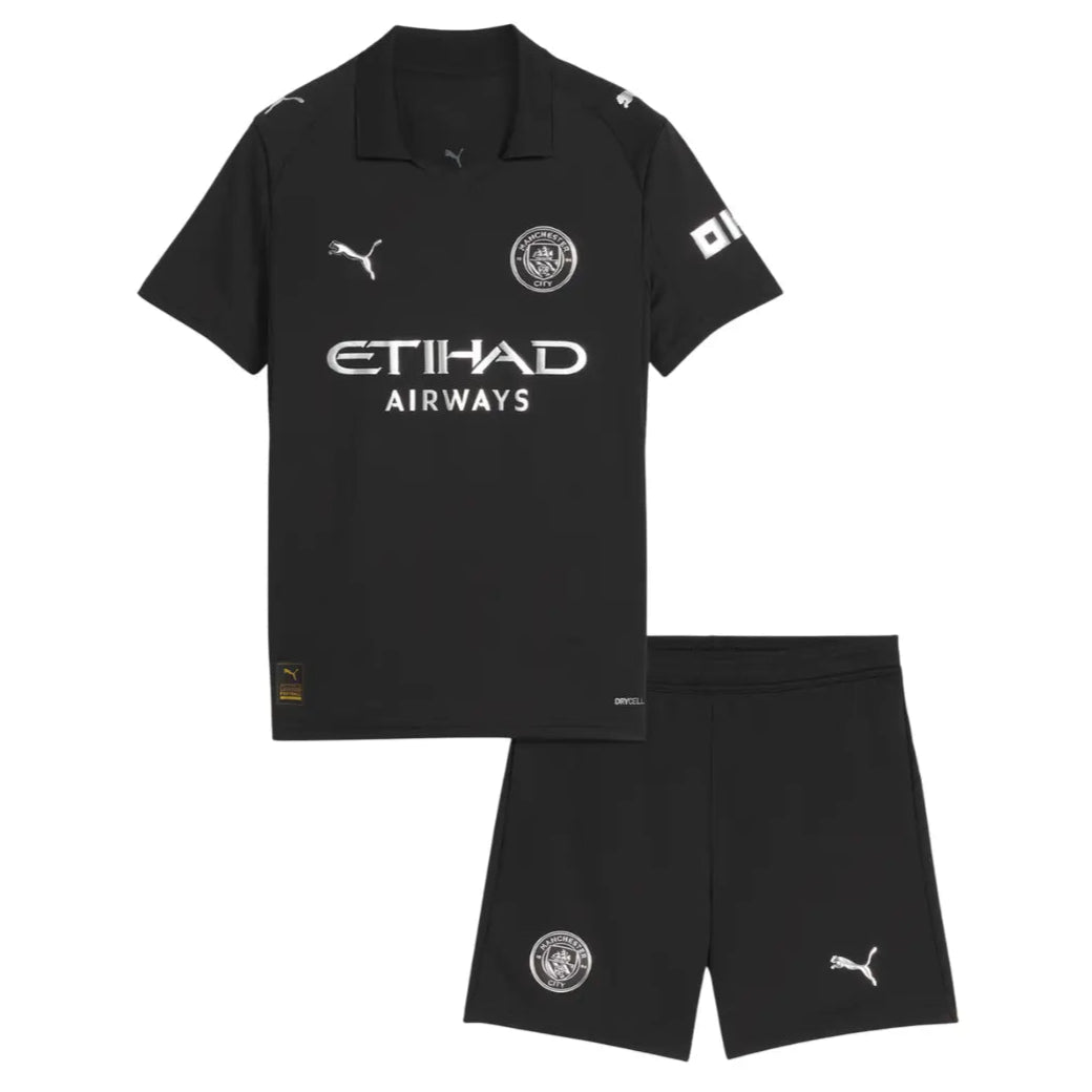 Conjunto Infantil Manchester City 2025/26 Away