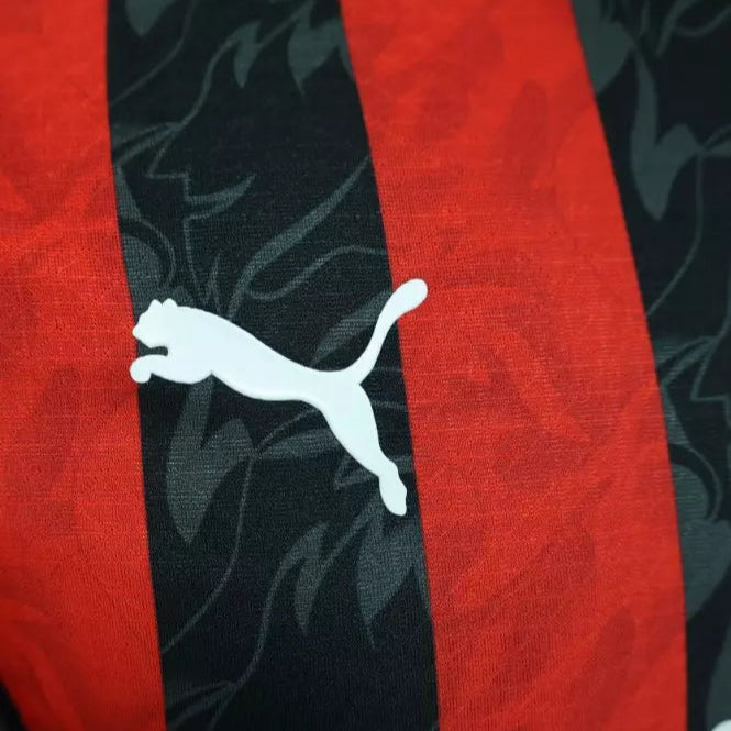 Camisa Milan 2025/26 Home - Versão Jogador