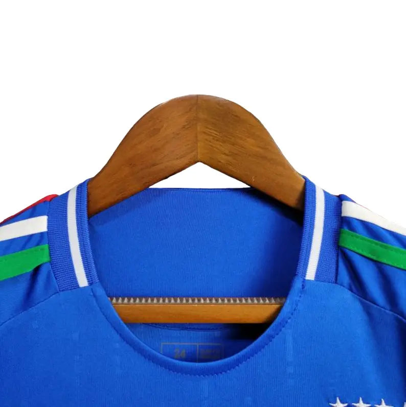 Conjunto Infantil Seleção Itália 2024 Home - #10 LUCCAS - Tamanho 16 (2-3 anos)