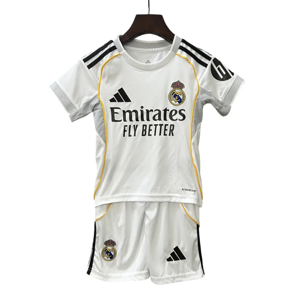 Conjunto Infantil Real Madrid 2025/26 Home