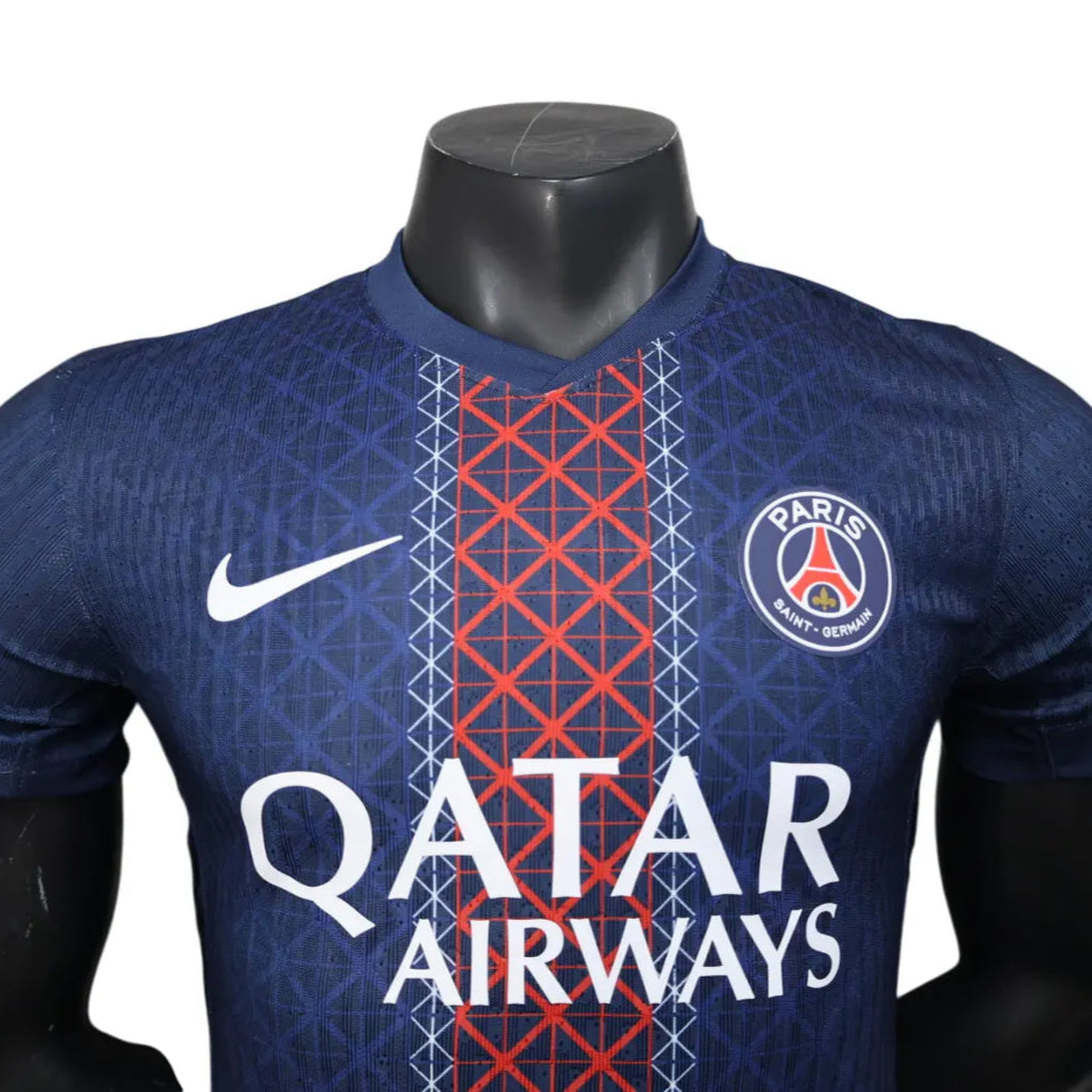 Camisa PSG Paris Saint-Germain 2025/26 Home - Versão Jogador - Masculina
