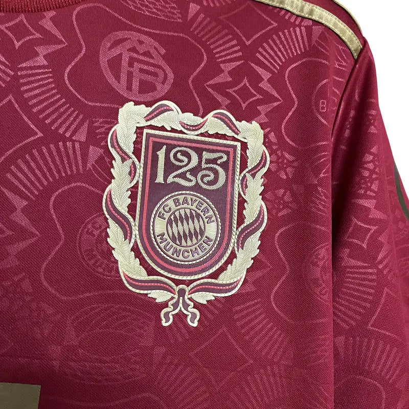 Camisa Bayern de Munique - 125º Aniversário - Tamanho GG (XL) - Edição Limitada