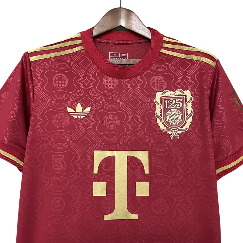 Camisa Bayern de Munique - 125º Aniversário - Tamanho GG (XL) - Edição Limitada