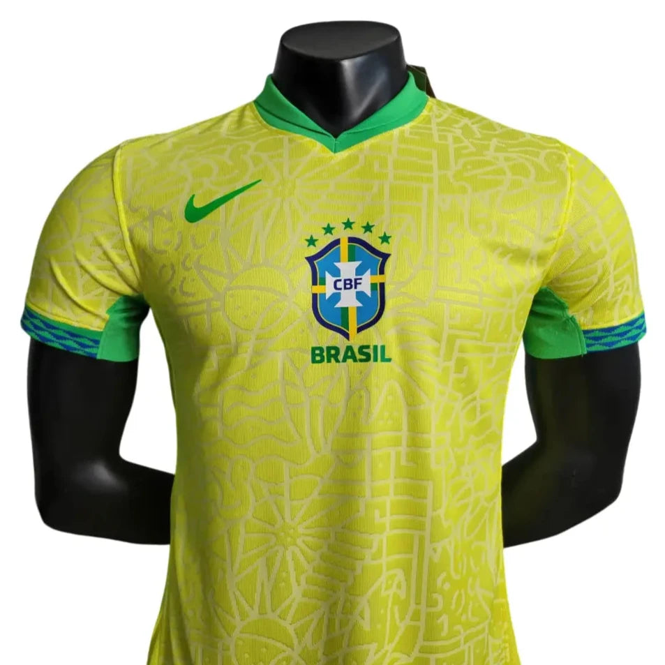 Camisa Brasil 2024/25 Home - Versão Jogador