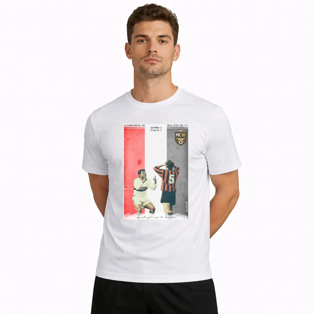 Camiseta MC10 SPFC 1993 100% Algodão 30.1