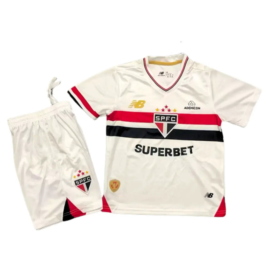 Conjunto Infantil São Paulo 2025 Home