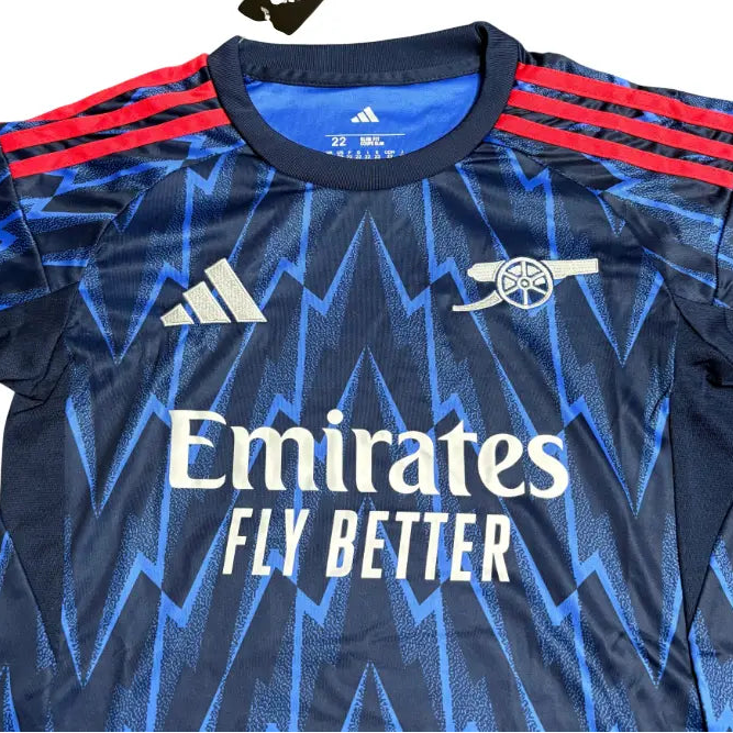 Conjunto Infantil Arsenal 2025/26 Away - Tamanho 26 (11-12 Anos)