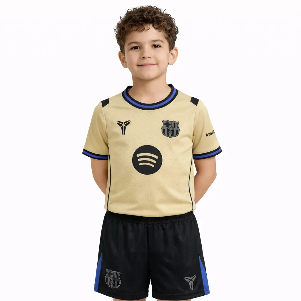 Conjunto Infantil Barcelona 2025/26 Away