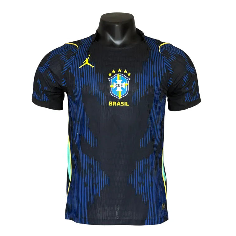 Camisa Brasil 2026 Away Azul - Versão Jogador