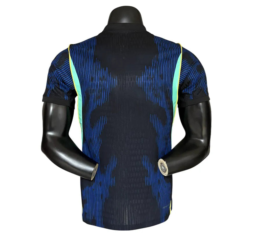 Camisa Brasil 2026 Away Azul - Versão Jogador