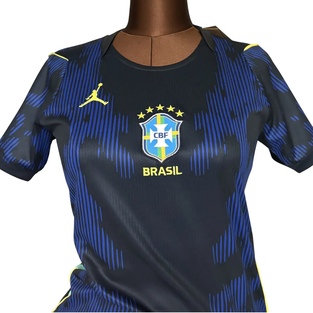 Camisa Brasil 2026 Away Azul - Versão Feminina