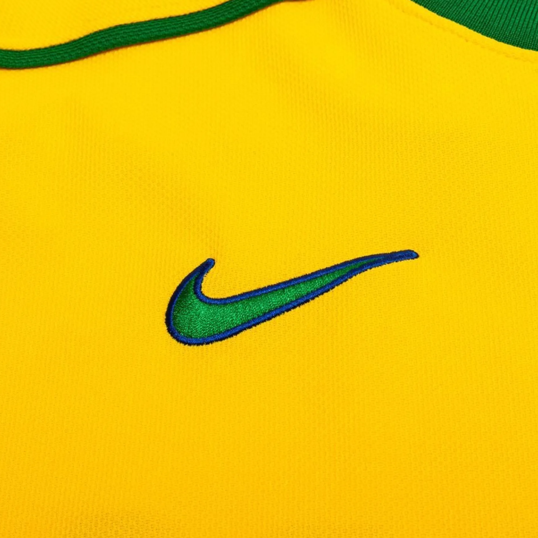 Camisa Brasil 1998 Home #9 RONALDO - Tamanho G (L)