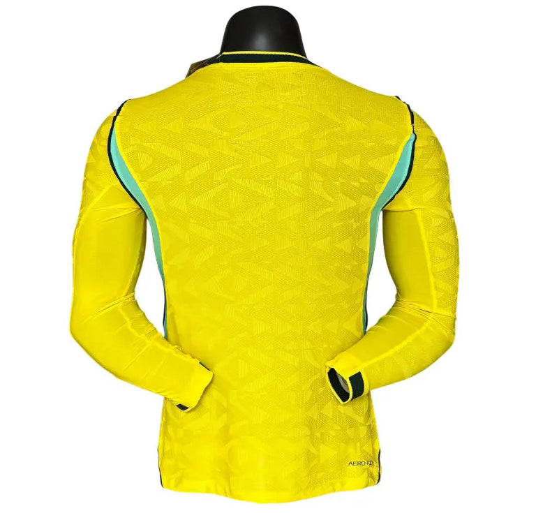 Camisa Brasil 2026 Home - Manga Longa - Versão Jogador