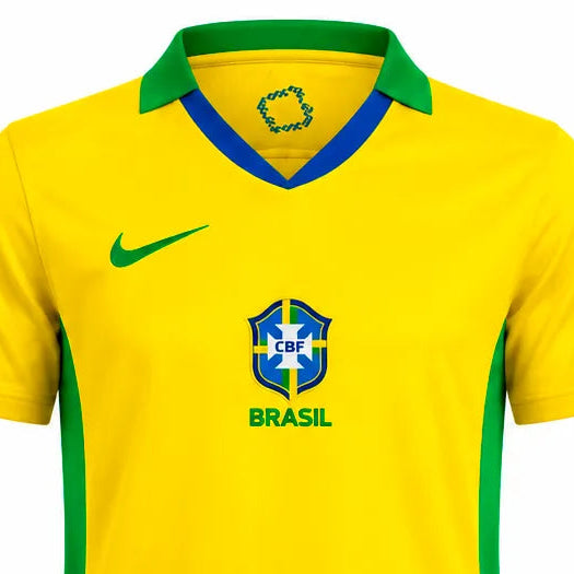 Conjunto Infantil Brasil 2025 Home - Tamanho 30 (13-14 Anos)