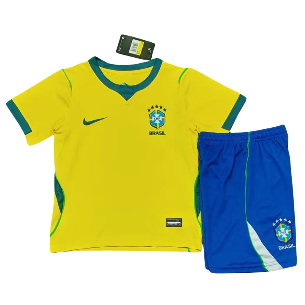 Conjunto Infantil Seleção Brasil 2026 Home