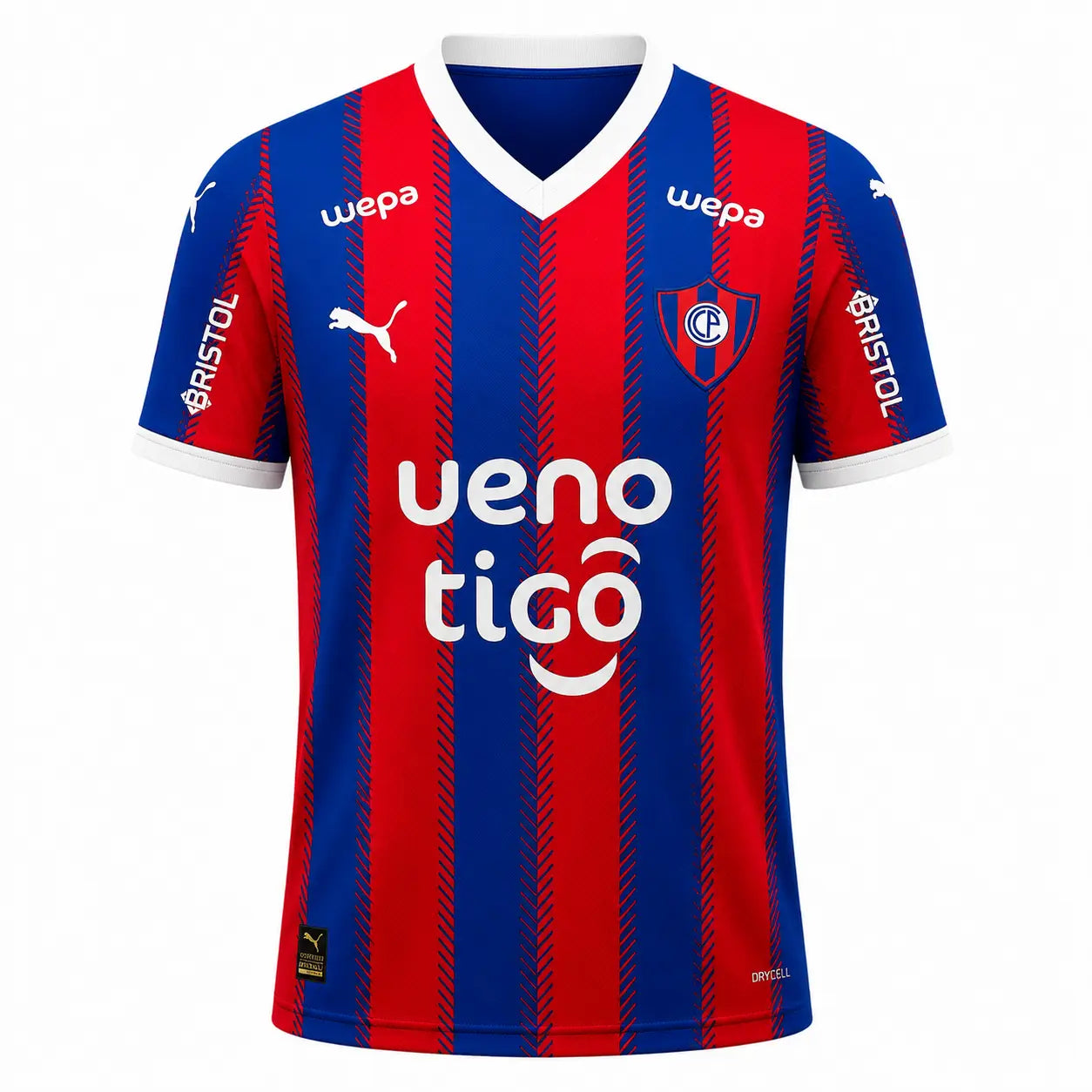 Camisa Cerro Porteño 2024/25 Home - Tamanho GG (XL)