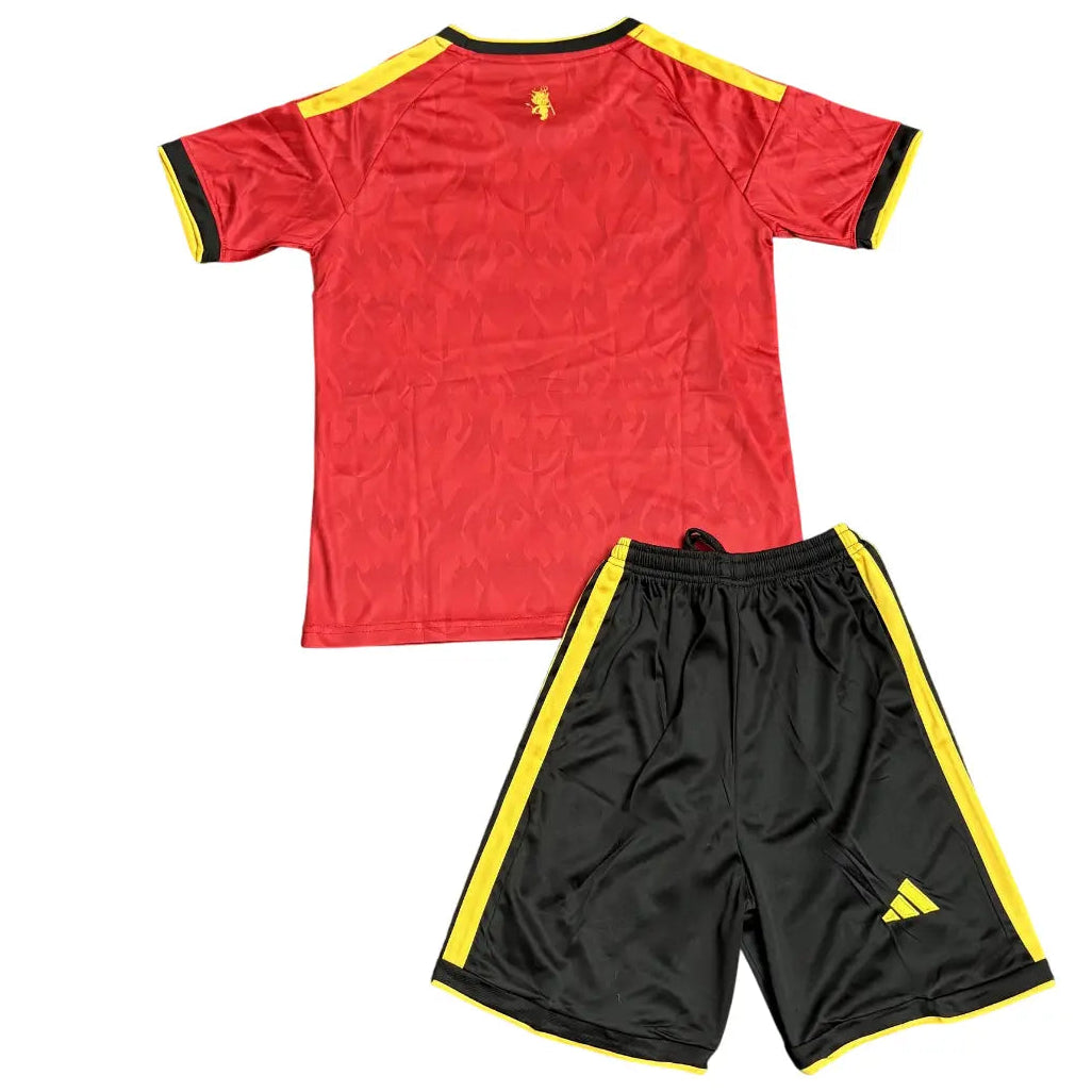 Conjunto Infantil Bélgica 2026 Home
