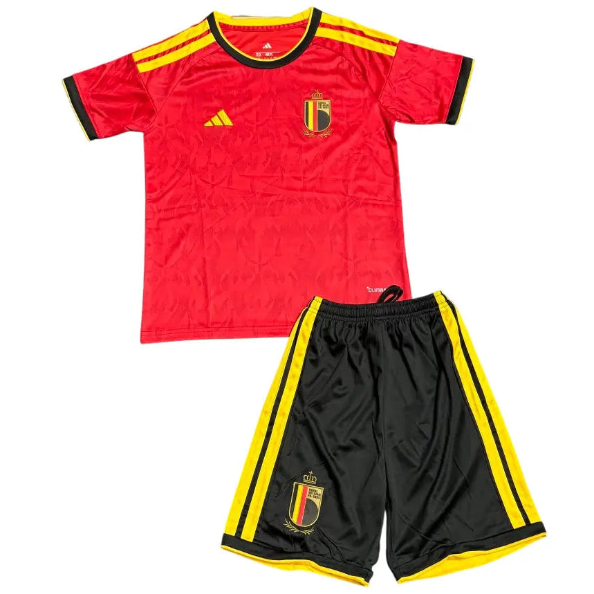 Conjunto Infantil Bélgica 2026 Home