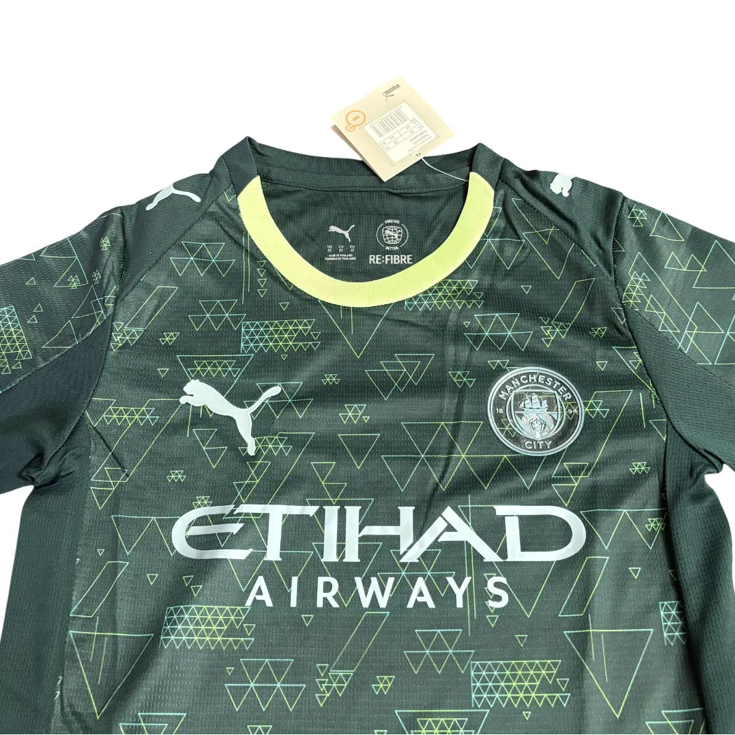 Conjunto Infantil Manchester City 2025/26 Fourth