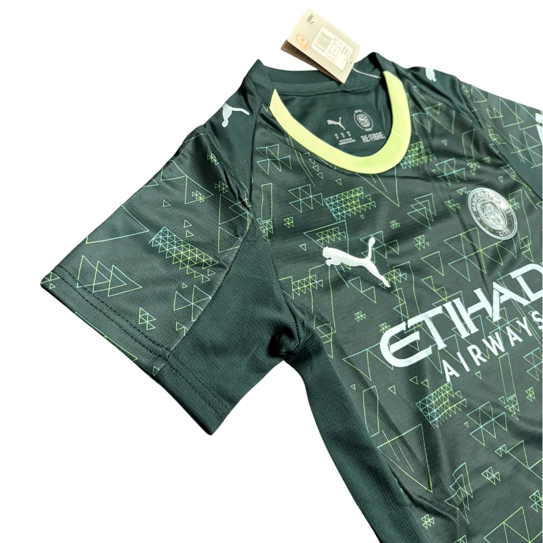 Conjunto Infantil Manchester City 2025/26 Fourth