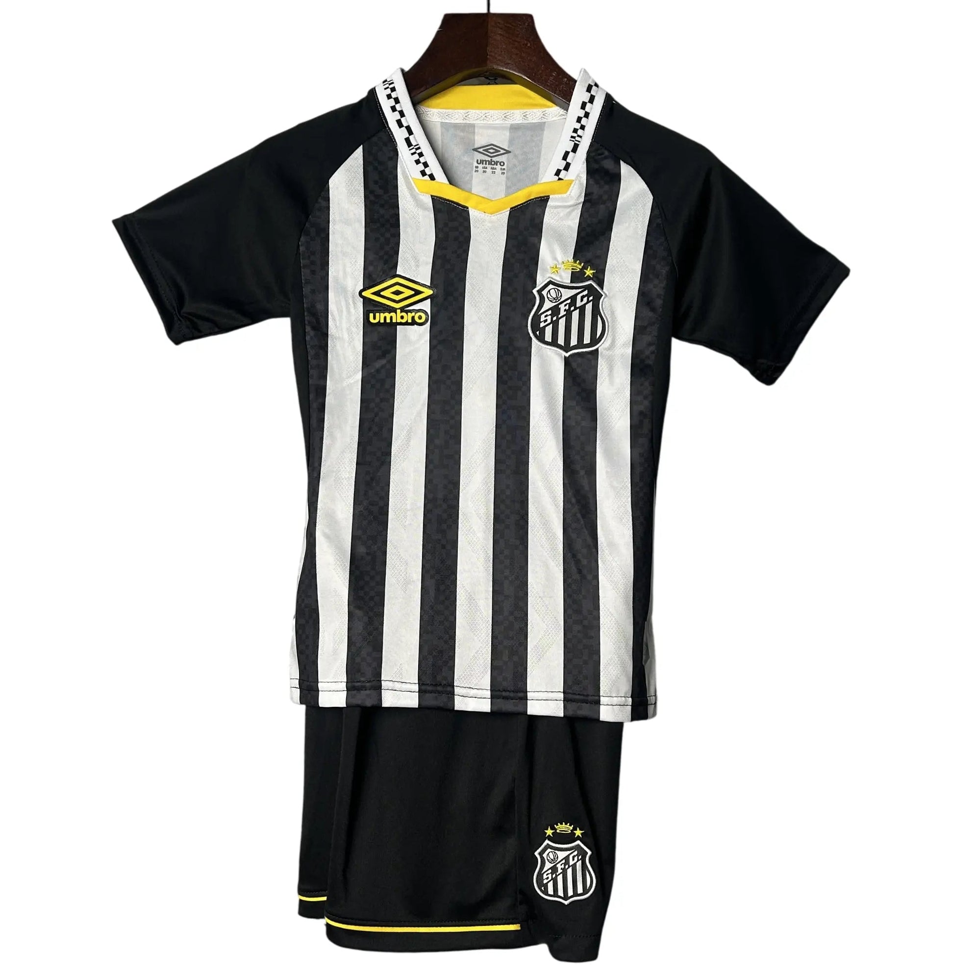 Conjunto Infantil Santos 2025 Away