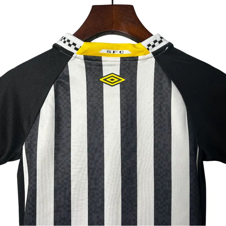 Conjunto Infantil Santos 2025 Away