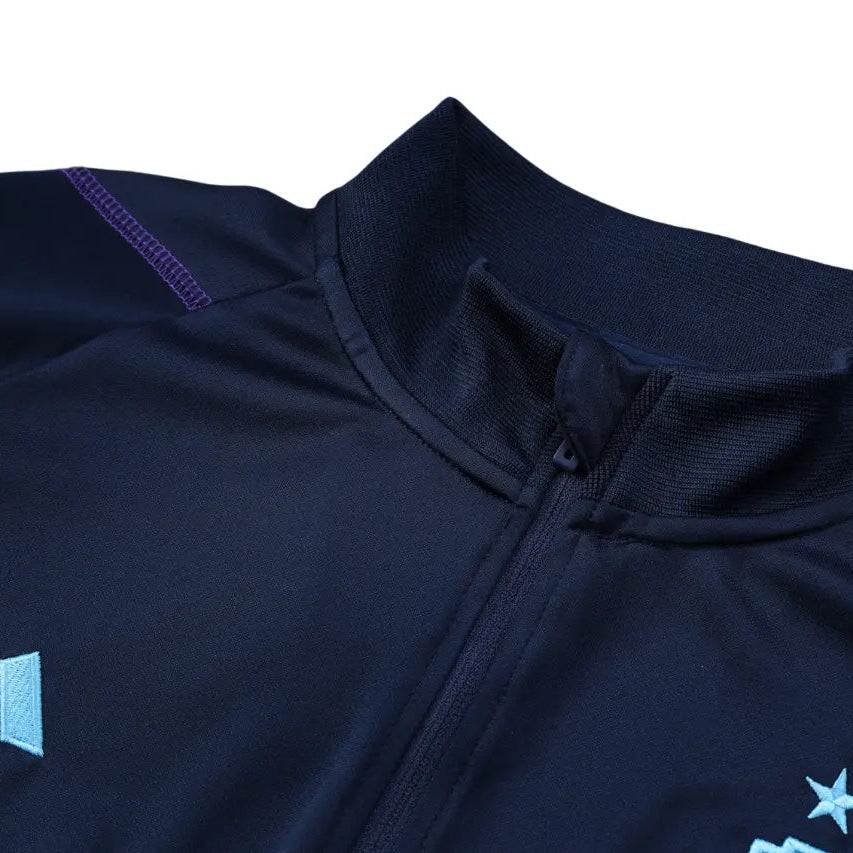 Conjunto de Treino Manga Longa Meio-Zíper Argentina 2023 Tiro