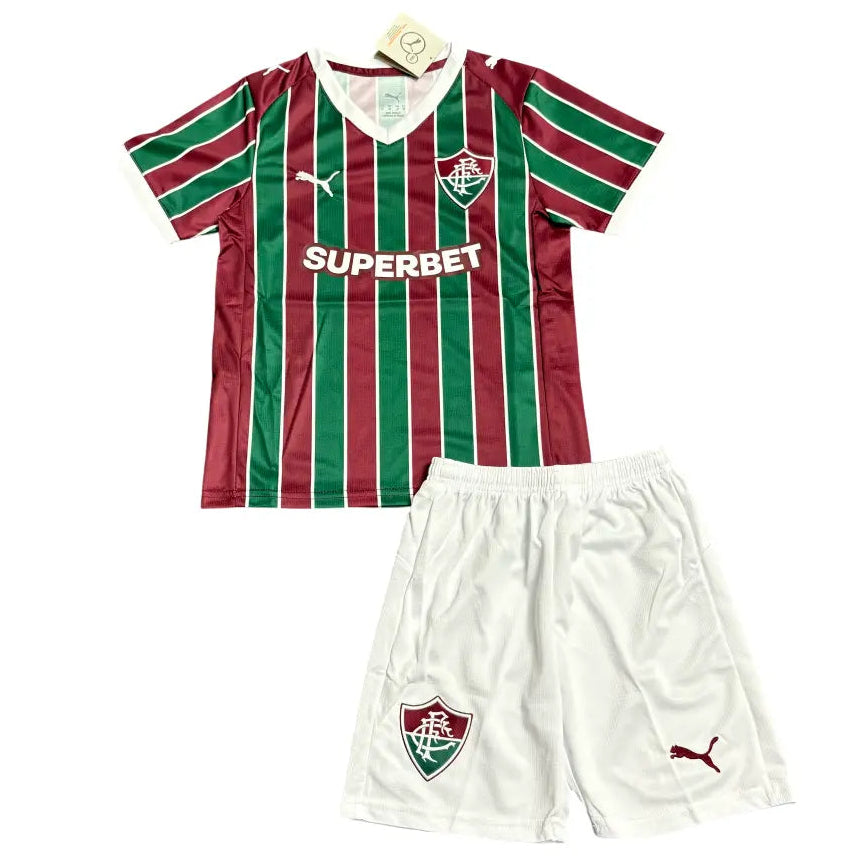 Conjunto Infantil Fluminense 2026 Home