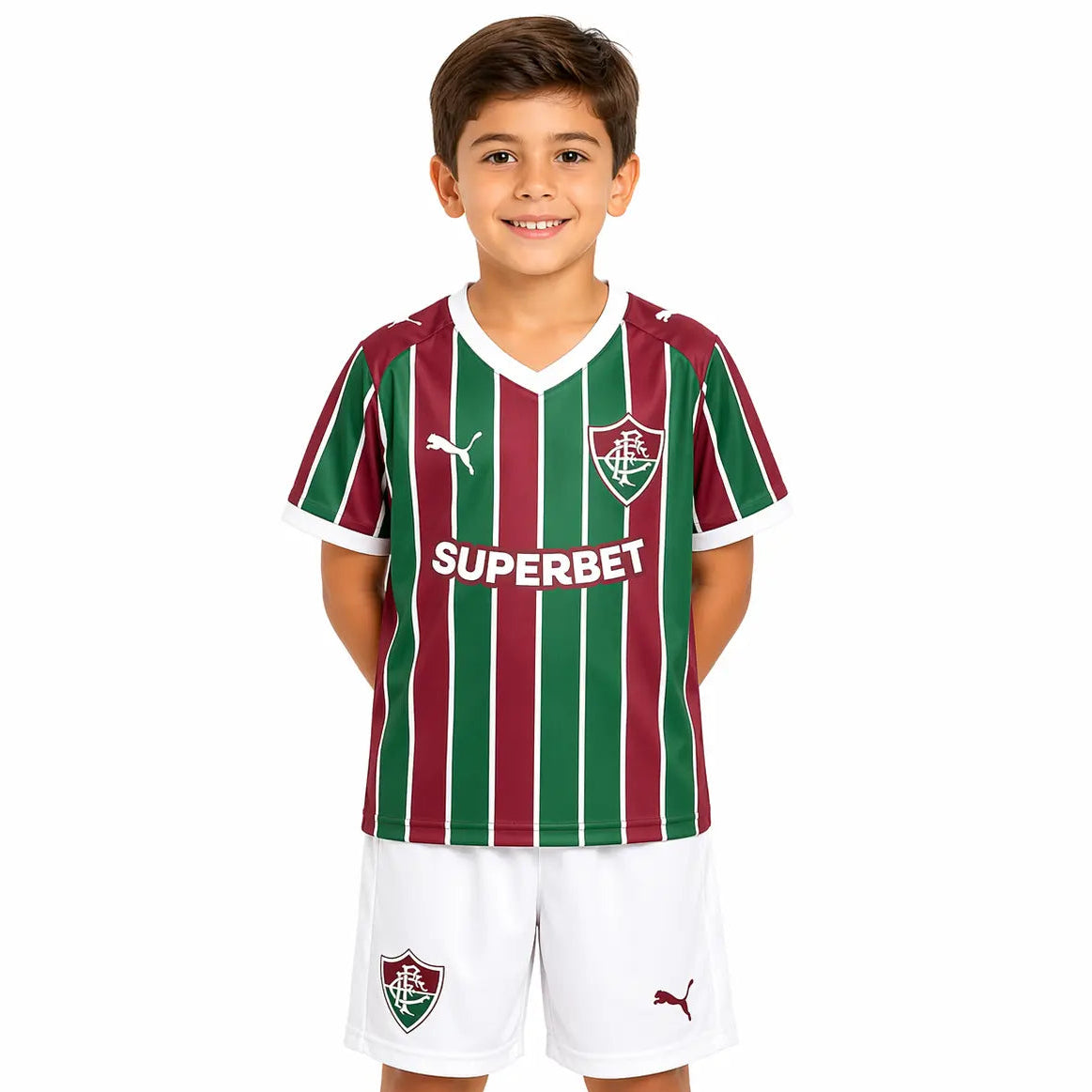 Conjunto Infantil Fluminense 2026 Home
