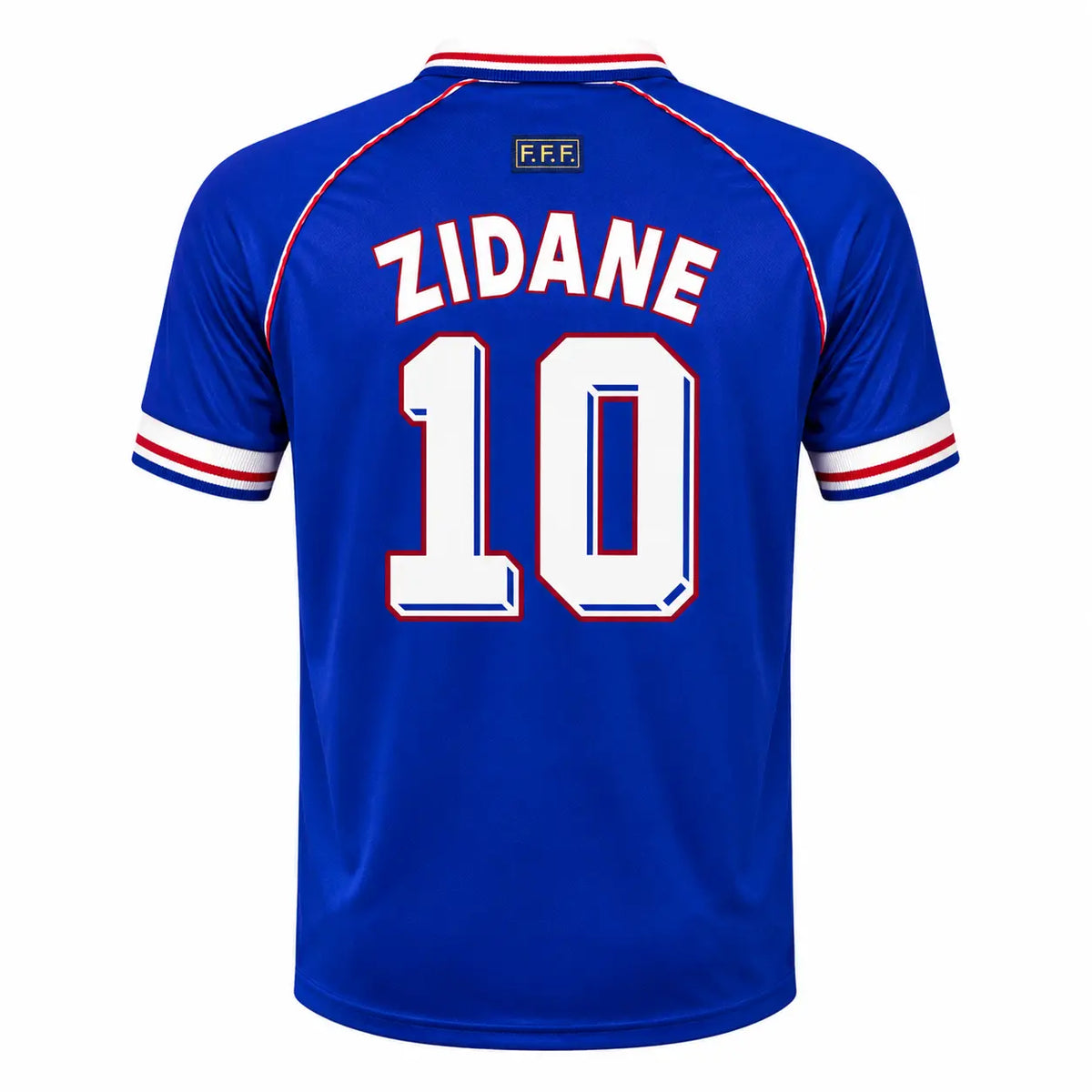 Camisa França 1998 Home #10 ZIDANE - Tamanho G (L)