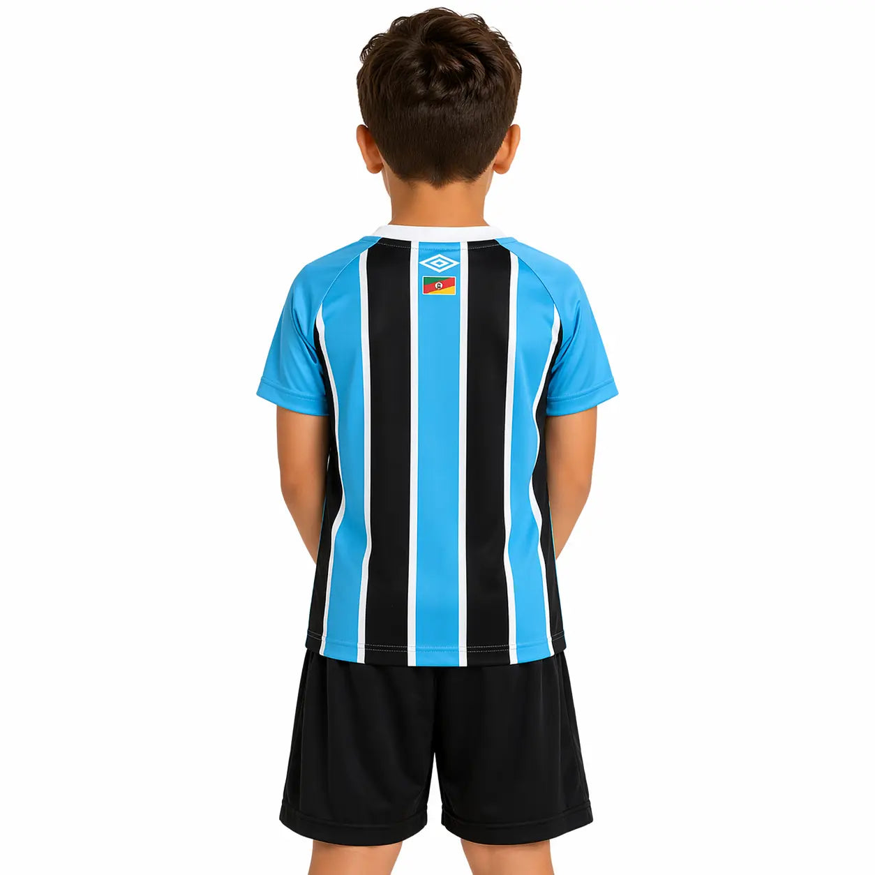 Conjunto Infantil Grêmio 2025 Home - Tamanho 24 (8-9 Anos)