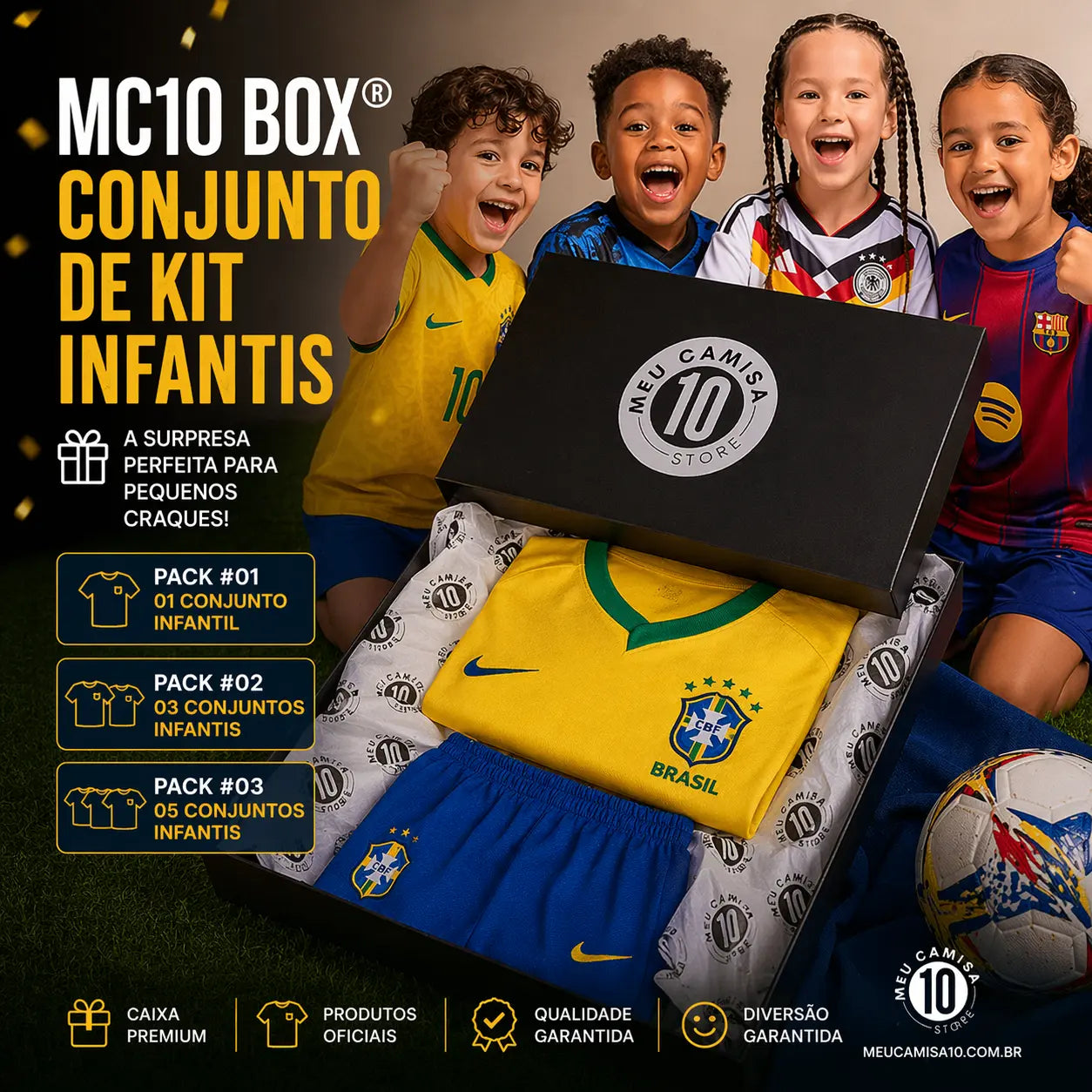 MC10 Box® - Conjunto de Kit Infantis