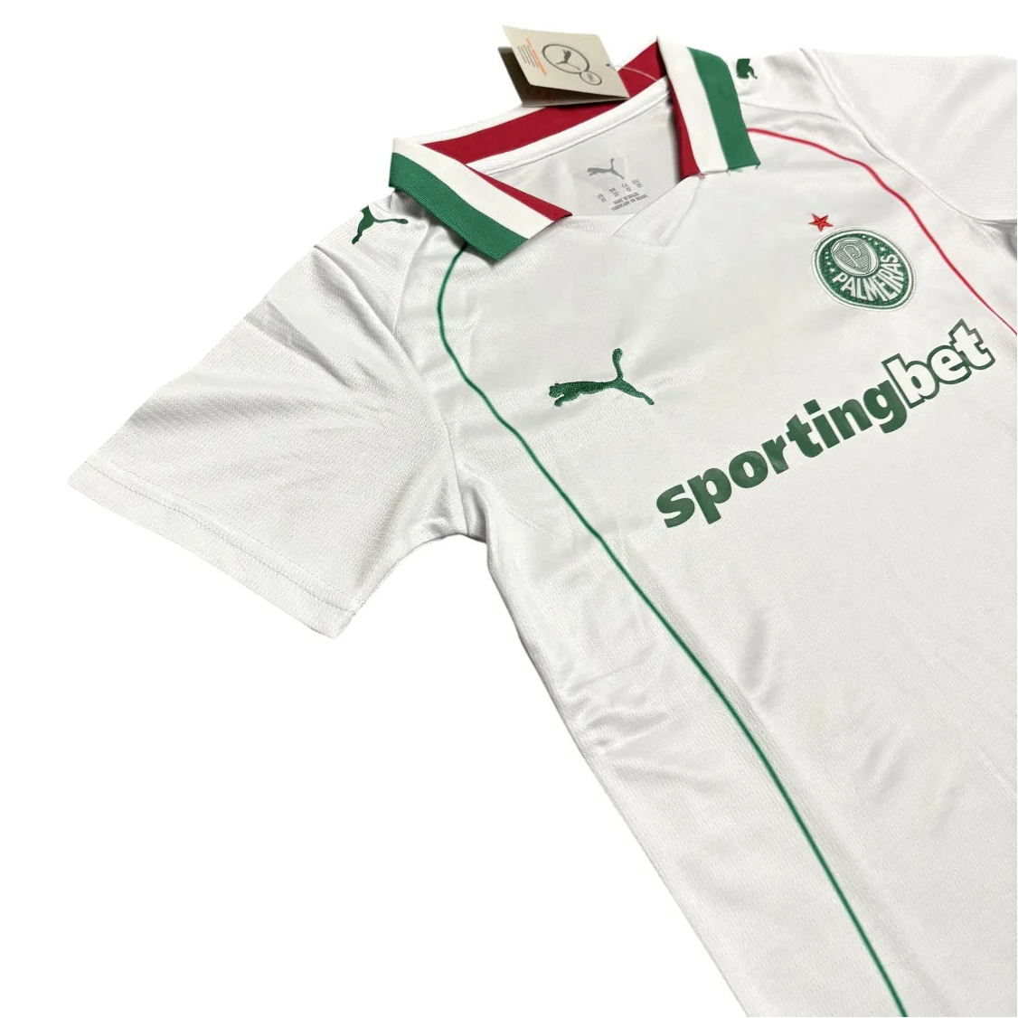 Conjunto Infantil Palmeiras 2026 Away Branca