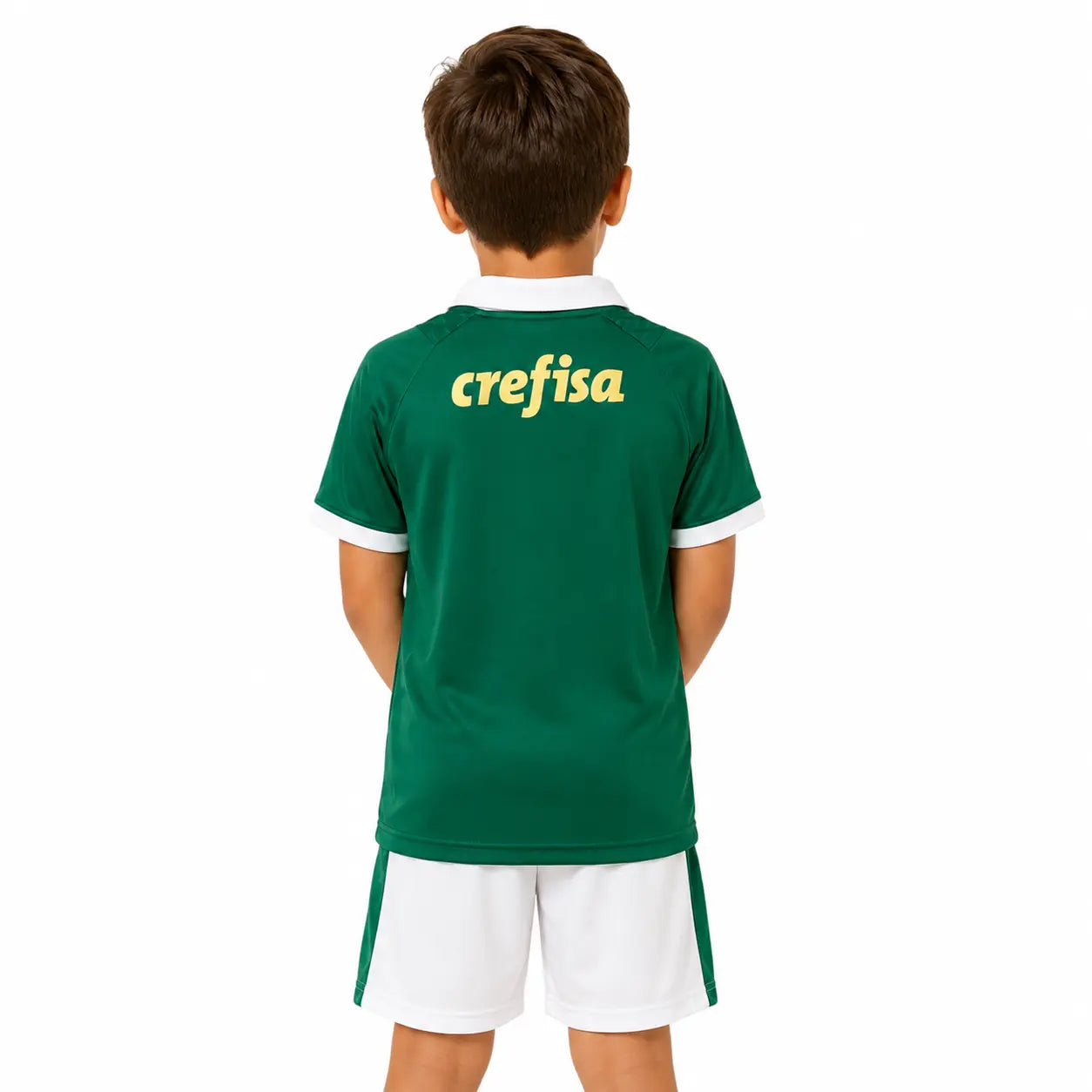 Conjunto Infantil Palmeiras 2024 Home Verde - Tamanho 18 (3-4 Anos)