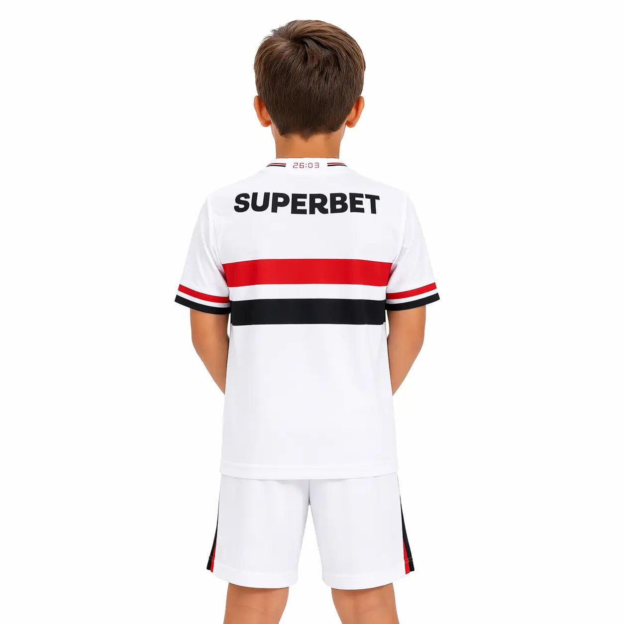 Conjunto Infantil São Paulo 2025 Home