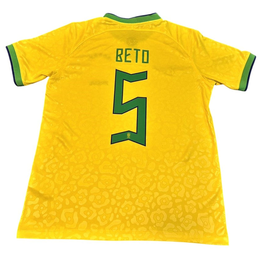 Camisa Seleção Brasil 2022 - #5 BETO - Tamanho M