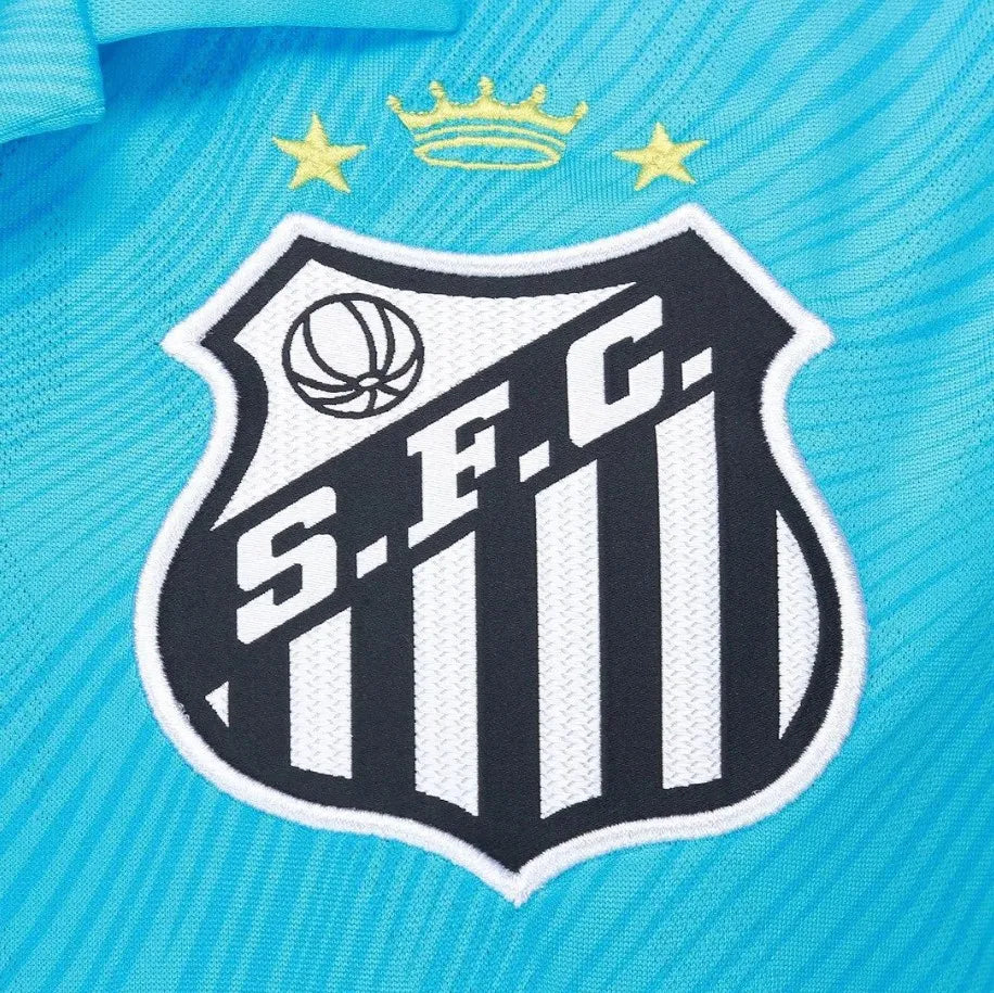 Camisa Santos 2025 Third Azul - Masculina