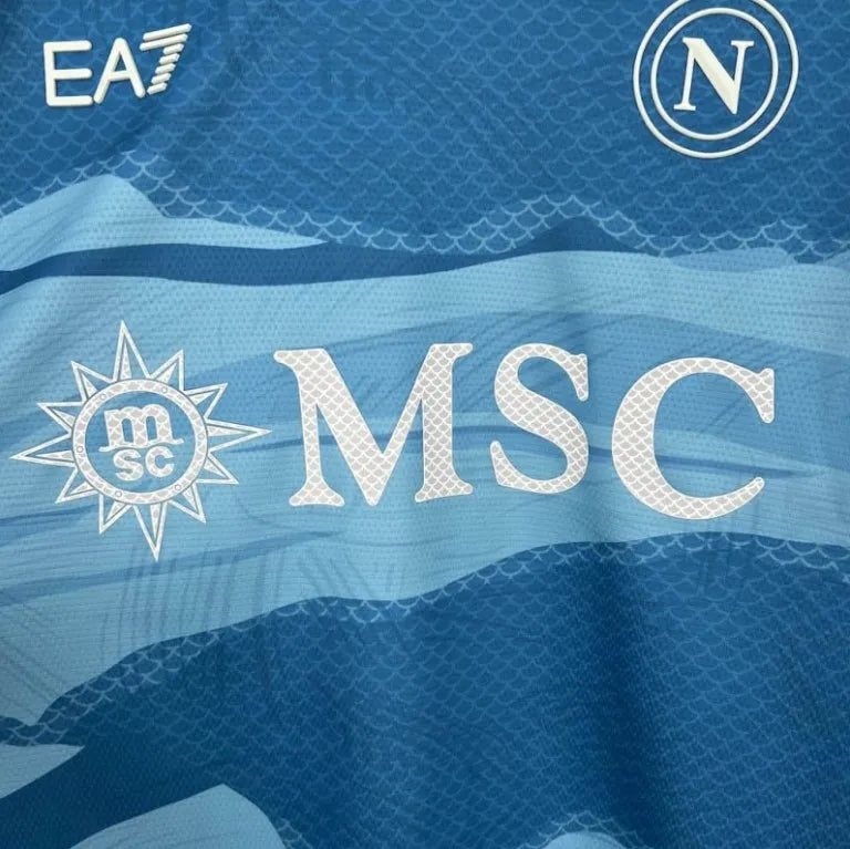 Camisa Napoli 2024/25 Fourth - Partenope Jersey - Masculina