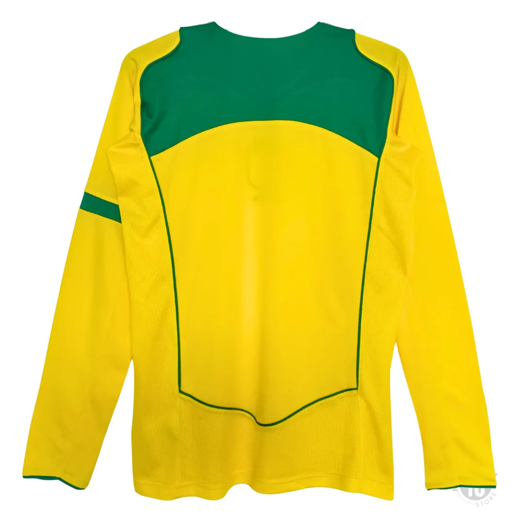 Camisa Brasil 2004 Home Total 90 - Manga Longa