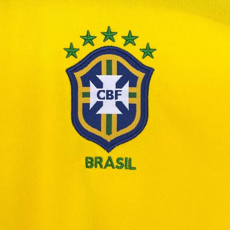 Camisa Brasil 2004 Home Total 90 - Manga Longa