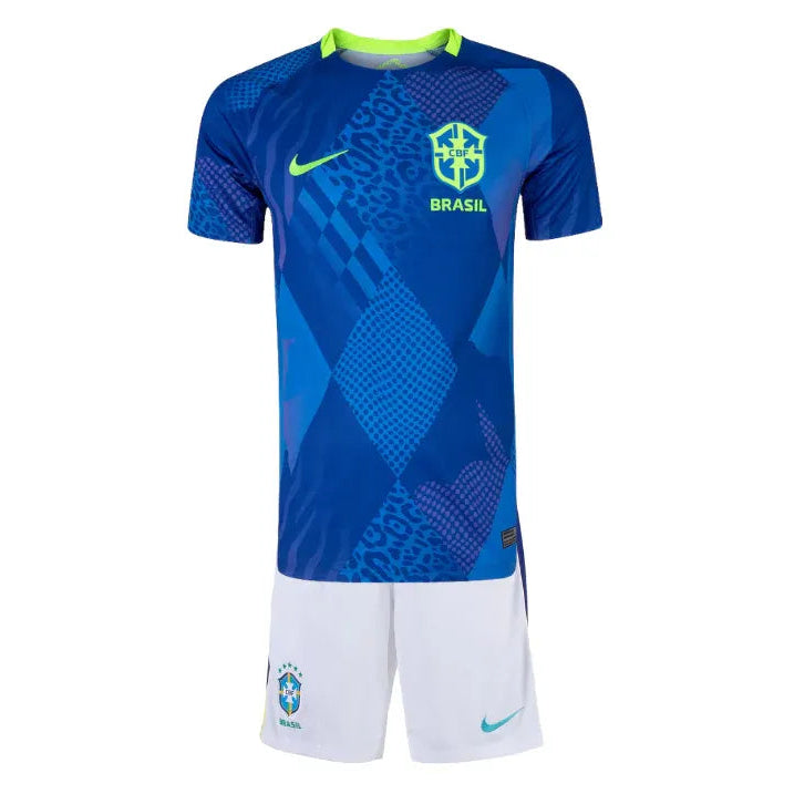 Conjunto Infantil Brasil 2025 Away - Tamanho 30 (13-14 Anos)