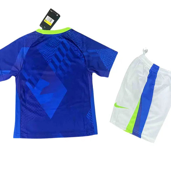 Conjunto Infantil Brasil 2025 Away - Tamanho 30 (13-14 Anos)