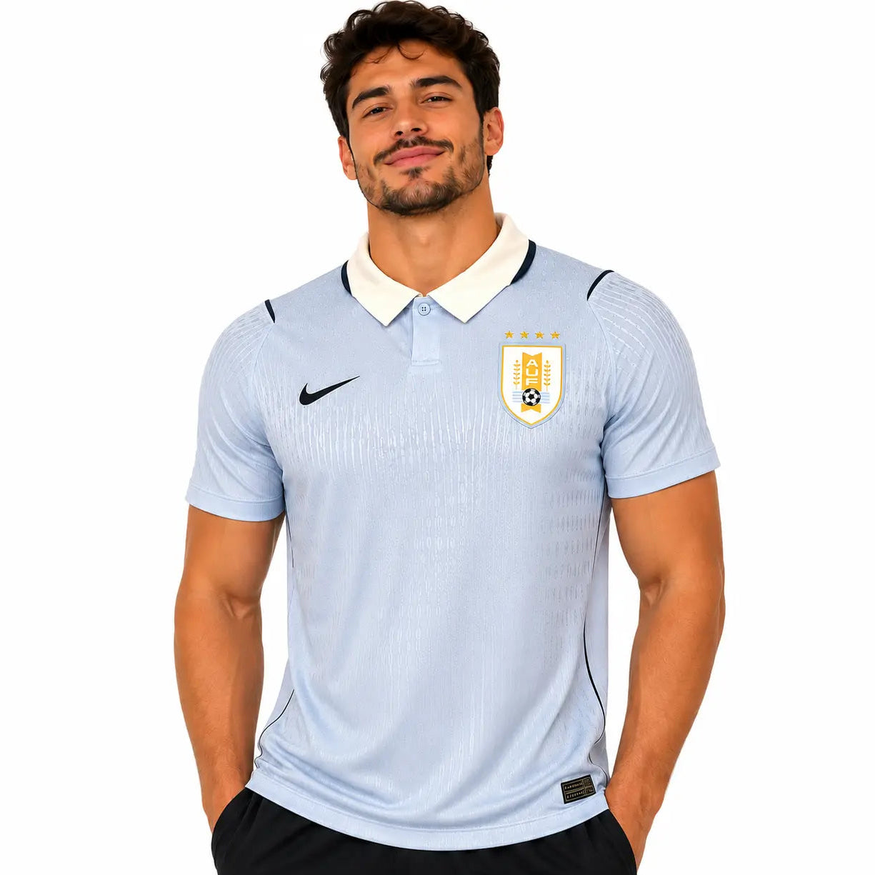 Camisa Uruguai 2026 Home - Versão Jogador